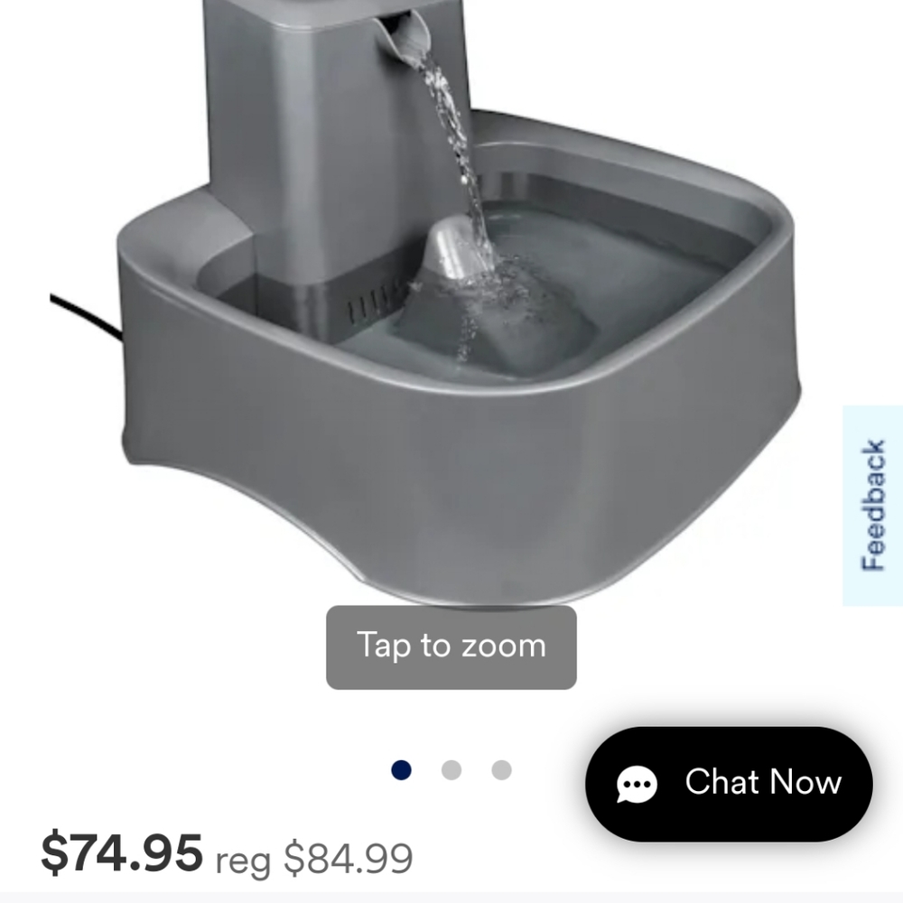 2 Gallon Pet Water Fountain